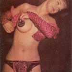 Candy Barr putting things back under cover