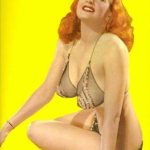 Tempest Storm in her tiny costume
