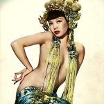 Burlesque dancer Jadin Wong, 1940_S2RuG__please_credit[palette.fm]